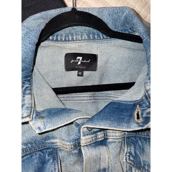 7 For All Mankind Relaxed Denim Dress - Picture 9 of 12